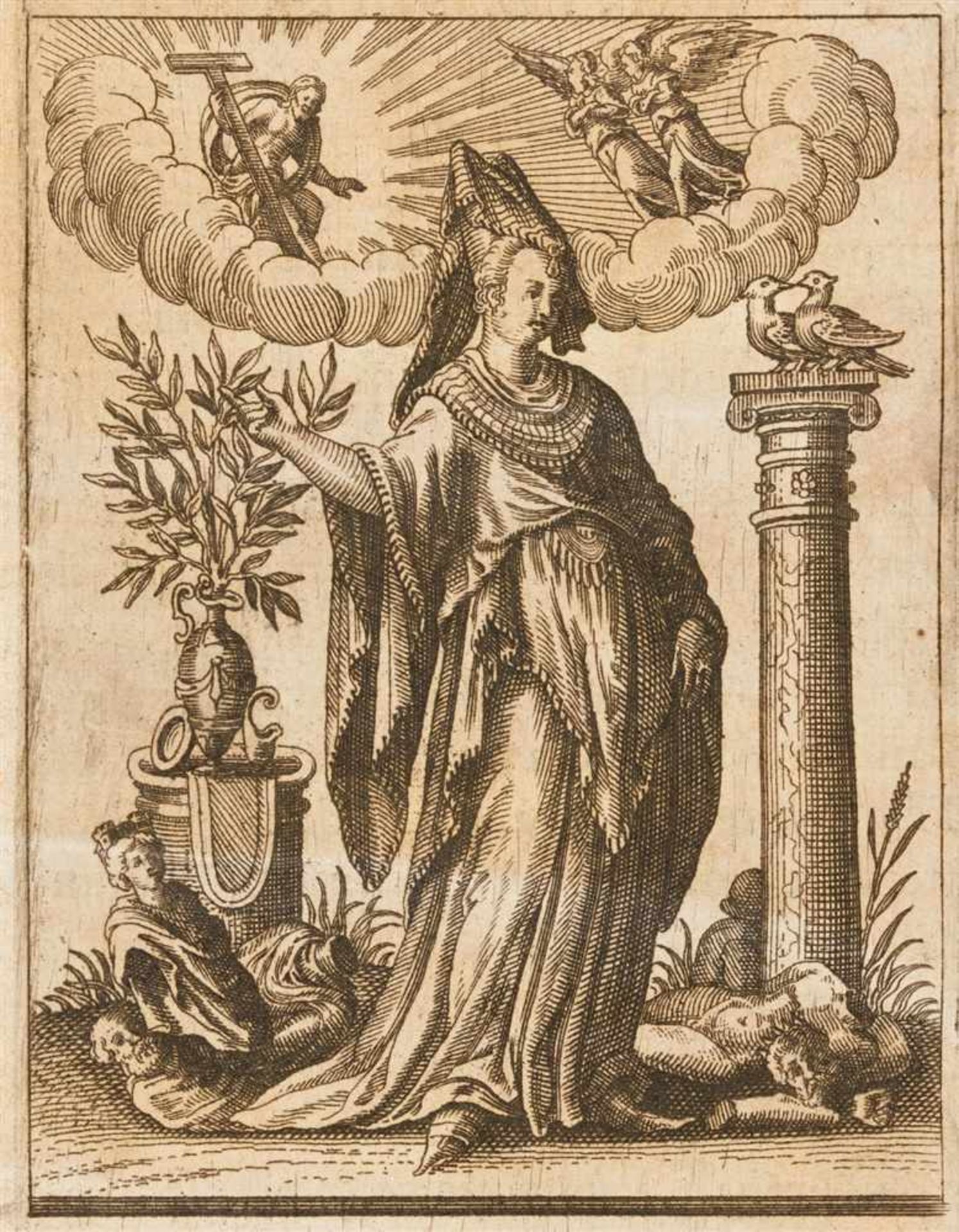 Mussard, Pierre: Historia deorum, fatidicorum, vatum, sibyllarum, phoebadum, apud priscos - Bild 2 aus 2
