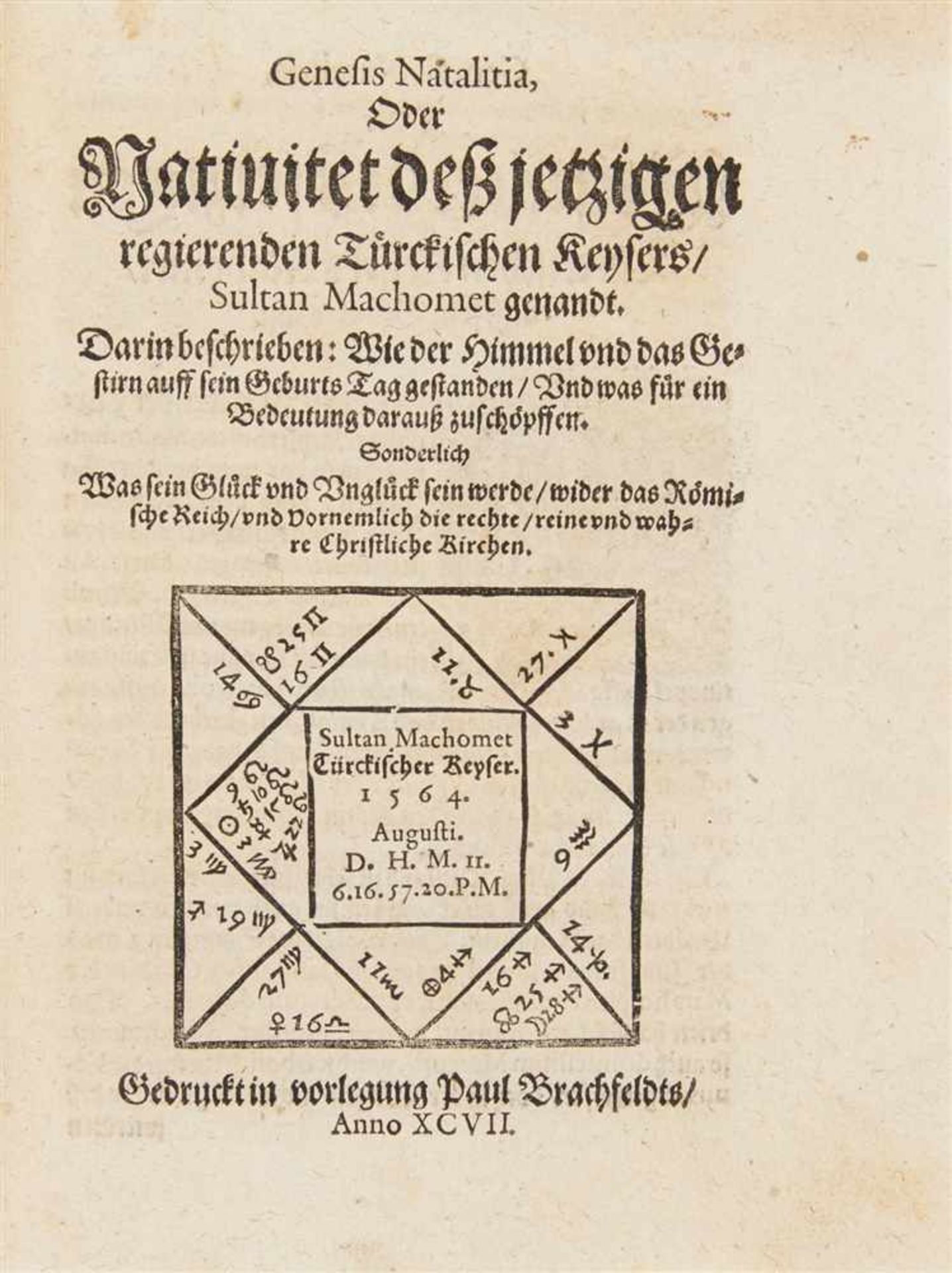 Sammelband mit 17 Schriften zu verschiedenen Themen. 1592-1603. 20,5 x 16,5 cm. Pgt. m. - Bild 4 aus 4