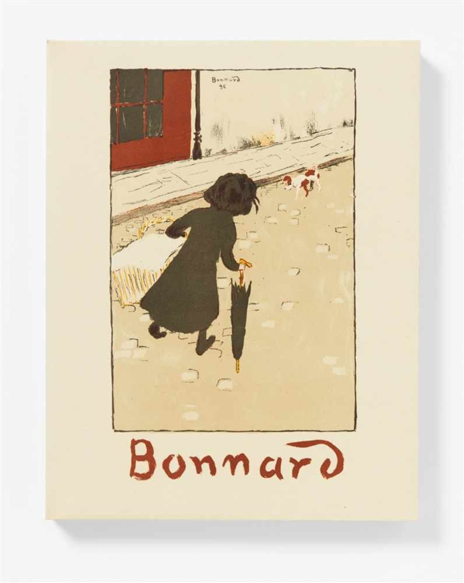BONNARD, PIERRECLAUDE ROGER-MARX: Bonnard Lithographe. Monte Carlo: André Sauret 1952. 31,7 x 24,5