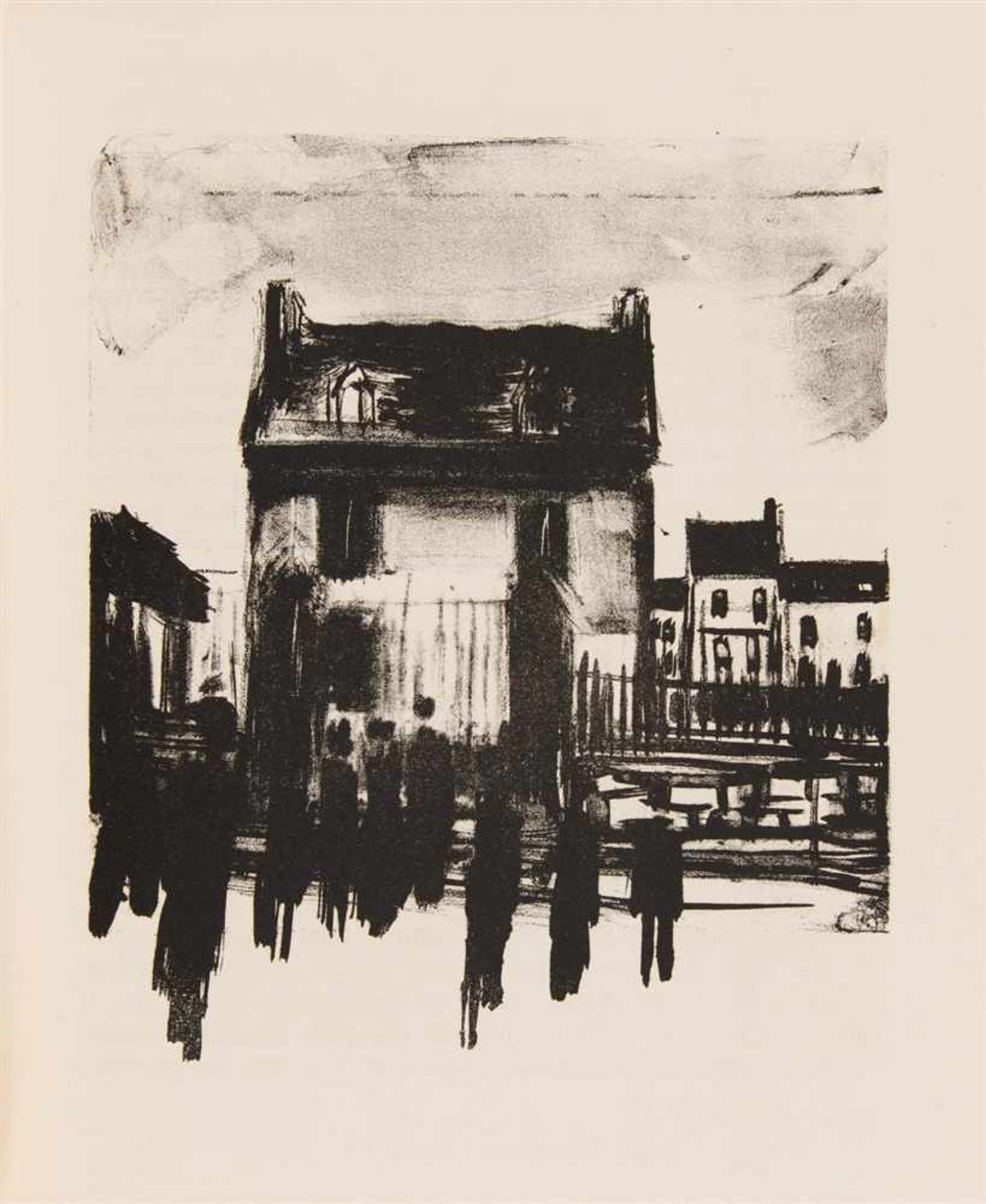 VLAMINCK, MAURICE DERAYMOND RADIGUET: Le diable au corps. Paris: Editions M. Seheur (1926). 29 x