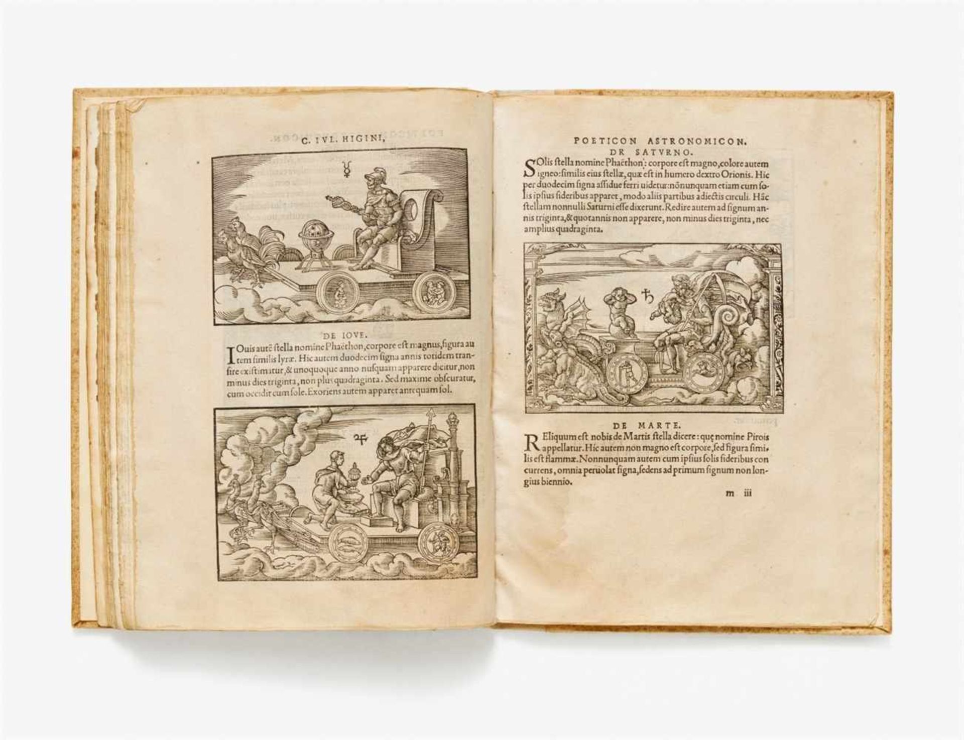 Hyginus, Gaius Iulius: Poeticon astronomicon, ad vetervm exemplarium eorum[que] manuscriptorum fidem - Image 2 of 2