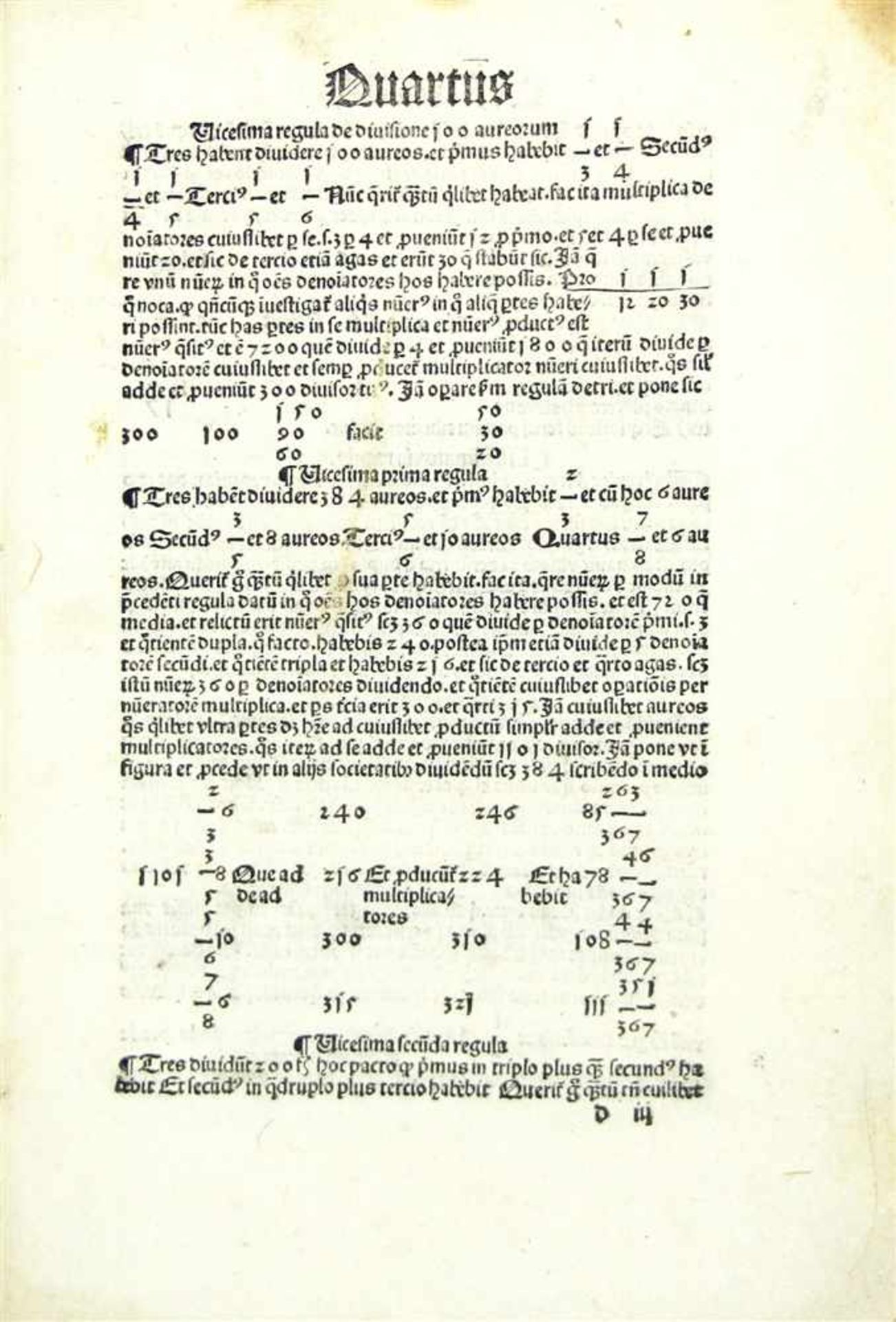 Huswirt, Johannes: Enchiridion novus Algorismi summopere visus de integris minutiis vulgarib[us] - Bild 3 aus 3