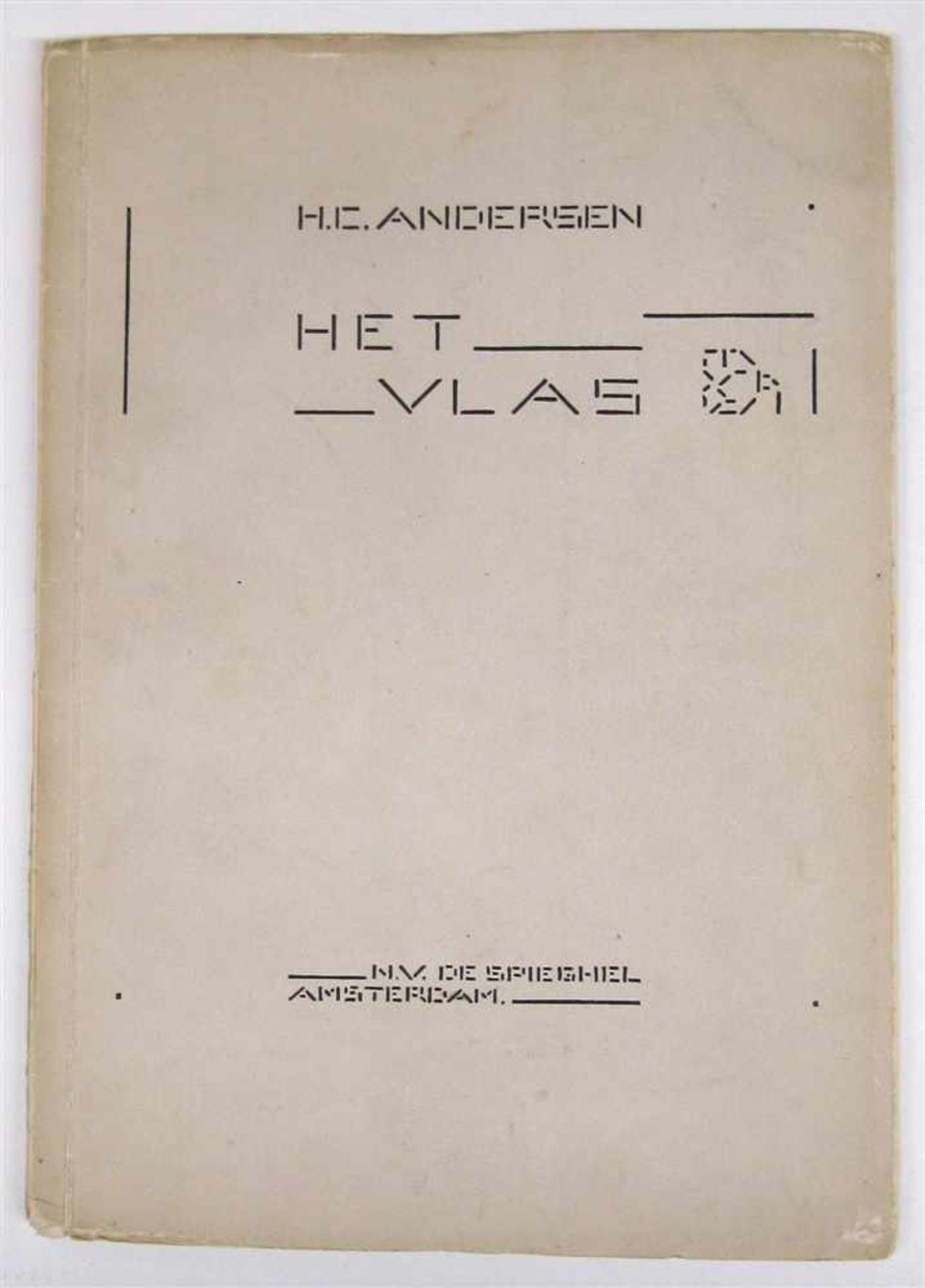 LECK, BART VAN DER H. C. ANDERSEN: Het Vlas. Uit het Deensch vertaald door Marie Nijland van der - Bild 2 aus 2