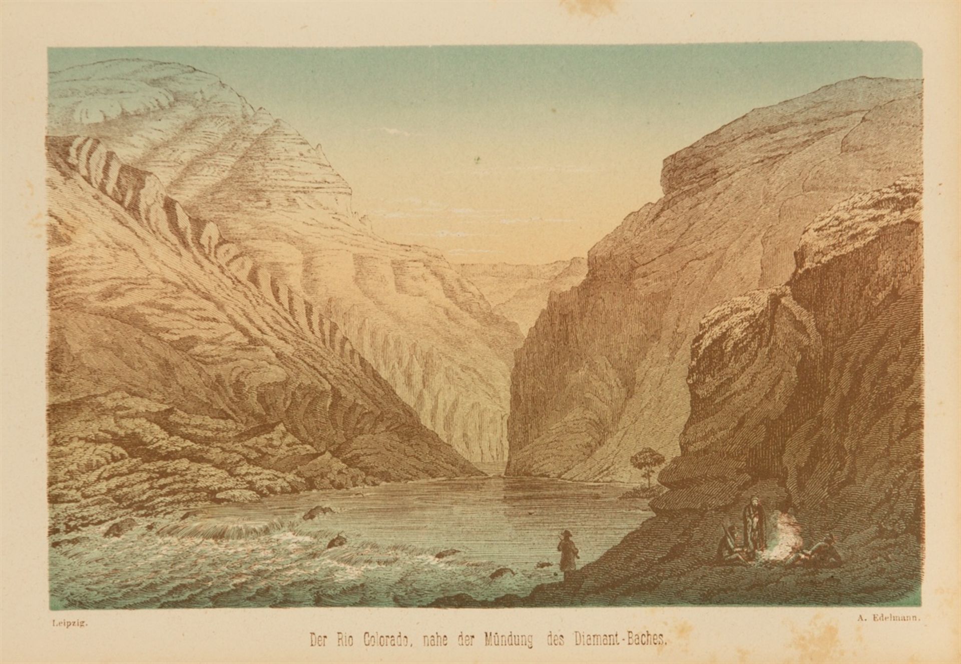 Möllhausen, Balduin: Reisen in die Felsengebirge Nord-Amerikas bis zum Hoch-Plateau von Neu- - Bild 3 aus 3