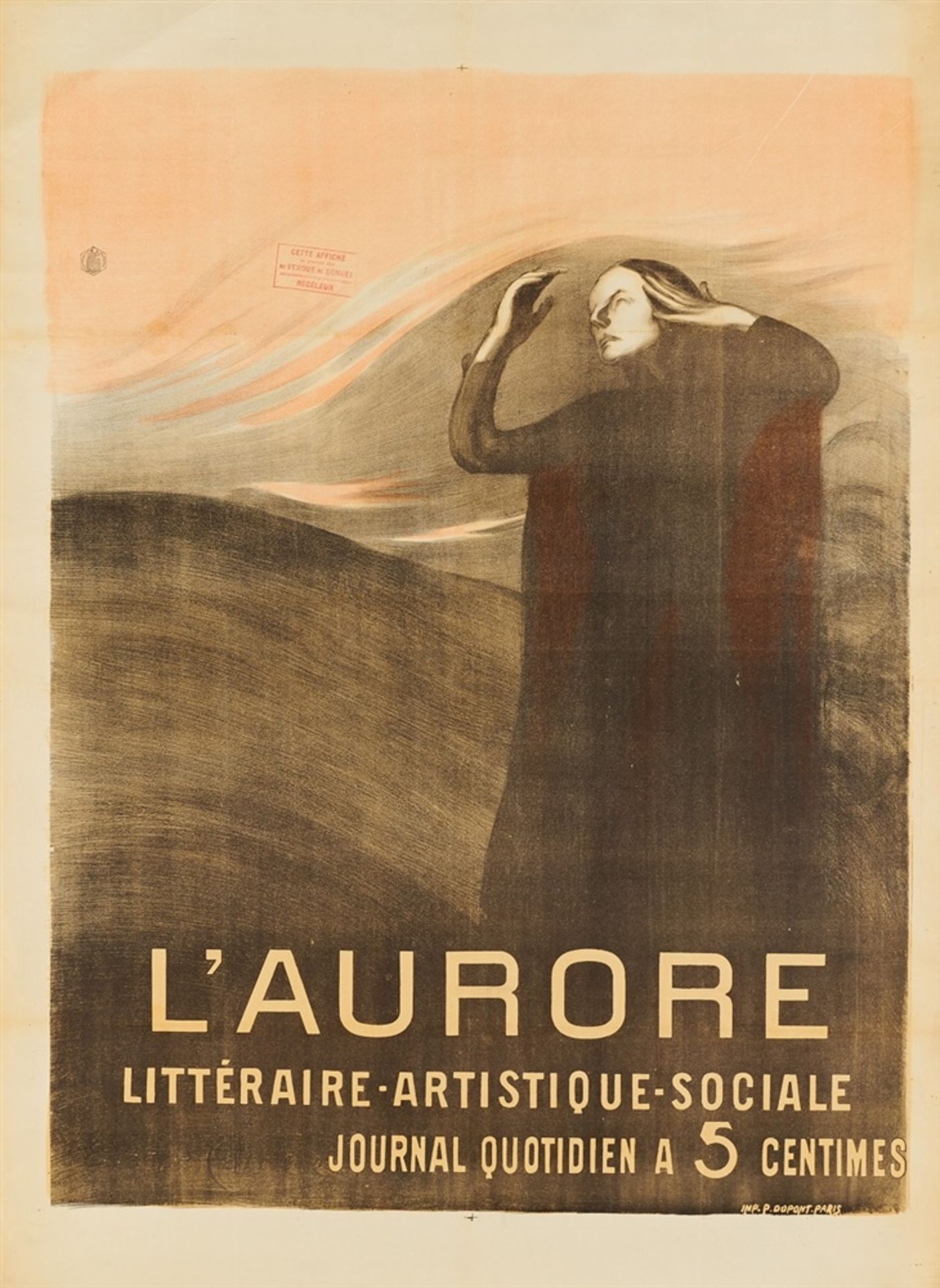 EUGÈNE ANATOLE CARRIÈRE 1849 - 1906 L'AURORE LITTÉRAIRE – ARTISTIQUE – SOCIALE (1897)