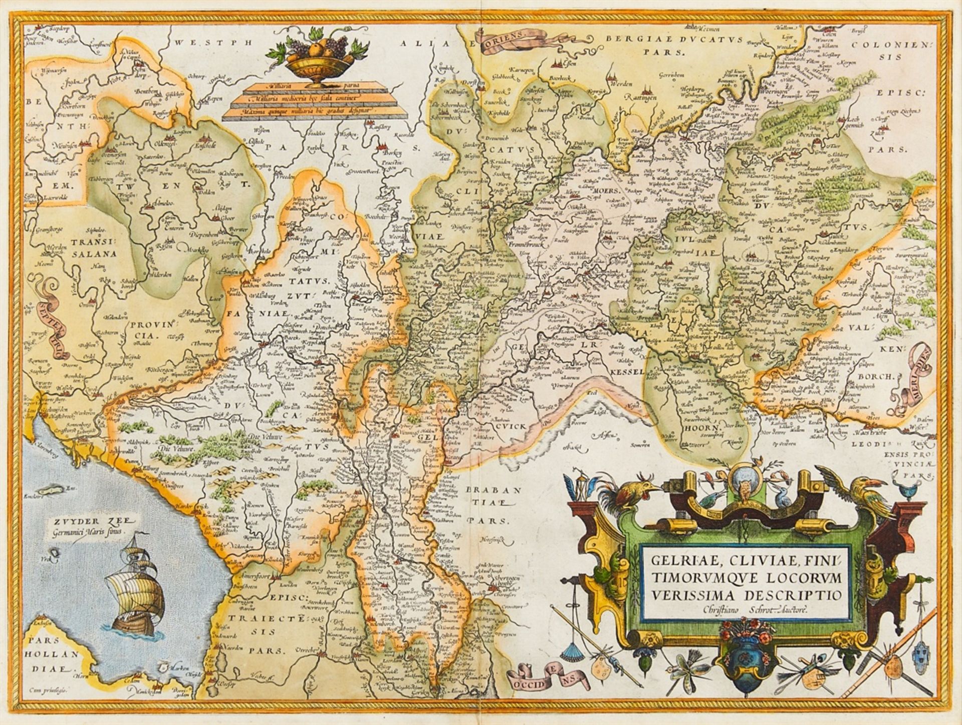 Nordrhein-Westfalen/Niederrhein. - Gelderland / Jülich, Kleve, Berg. - Gelriae, Cliviae