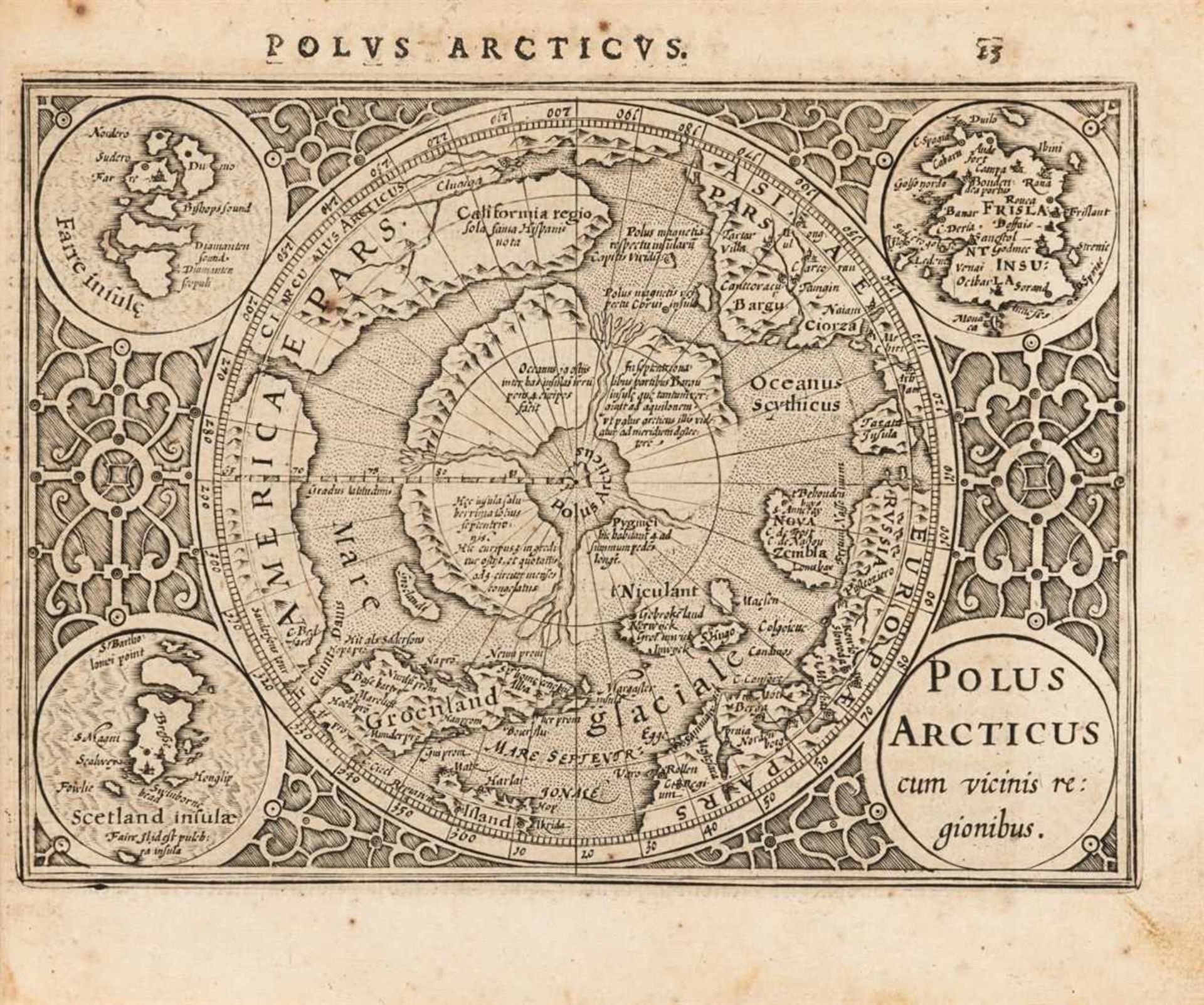 Mercator, Gerhard: Atlas minor ... ... à I. Hondio pluribus æneis tabulis auctus atque