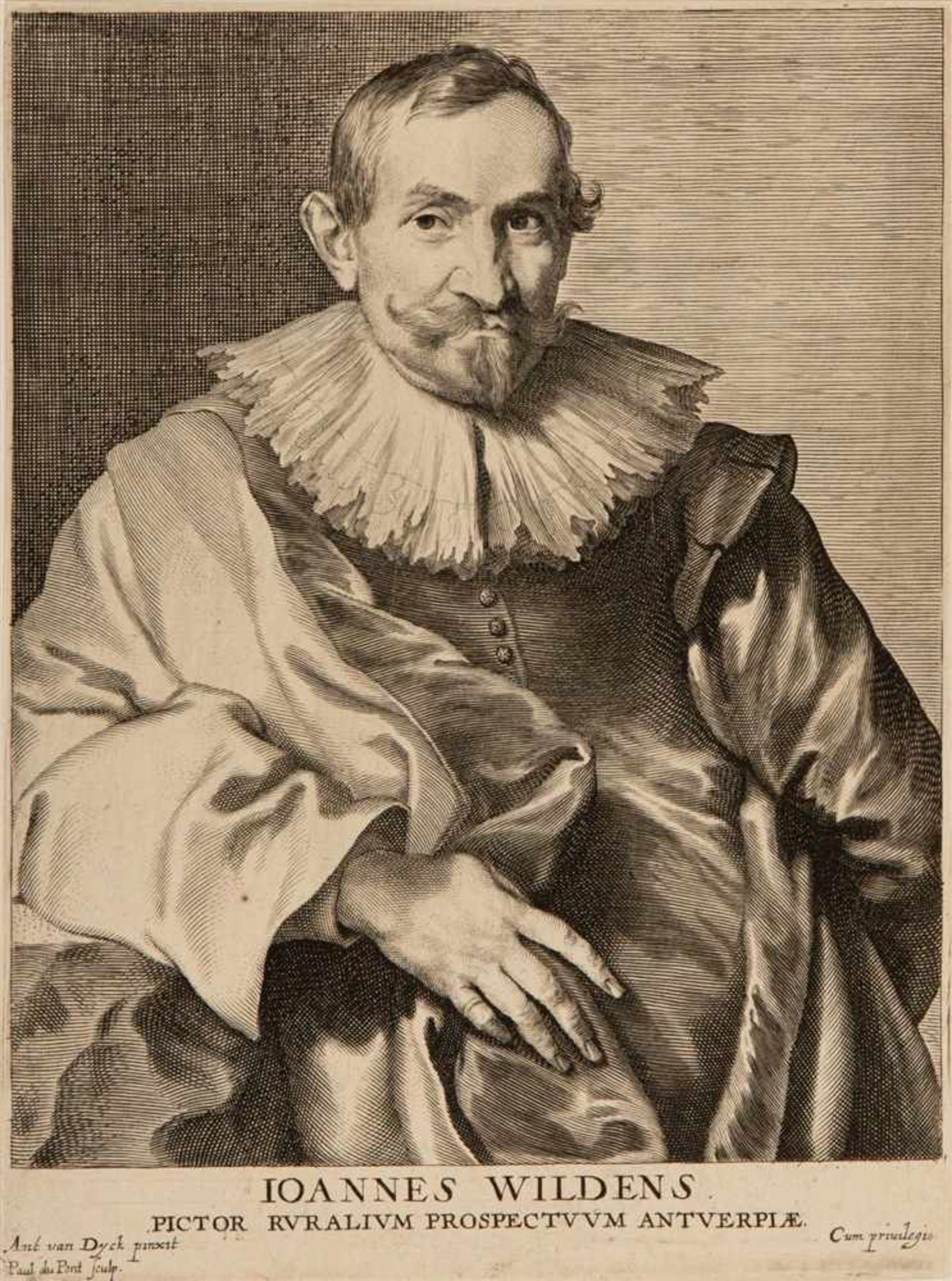 ANTHONY VAN DYCK, NACHAntwerpen 1599 - 1640 London Porträts. - Jacob de Breuck / Adam de Coster /