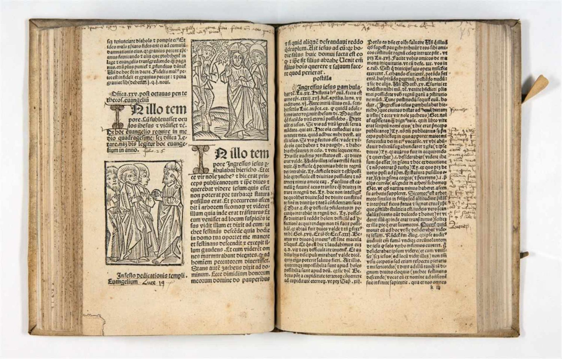 Guilelmus Parisiensis (Ed.): Postilla super epistolas et evangelia de te[m]pore et sanctis et pro - Bild 3 aus 4