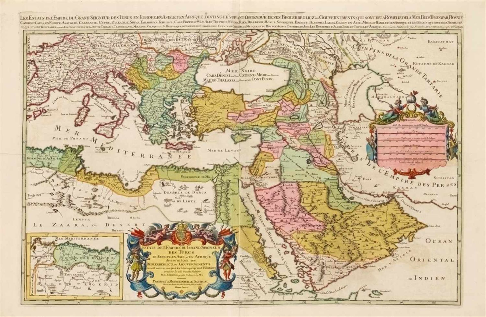 Jaillot, Alexis-Hubert (Hrsg.): Atlas nouveau contenant toutes les parties du monde, ou sont - Bild 6 aus 7