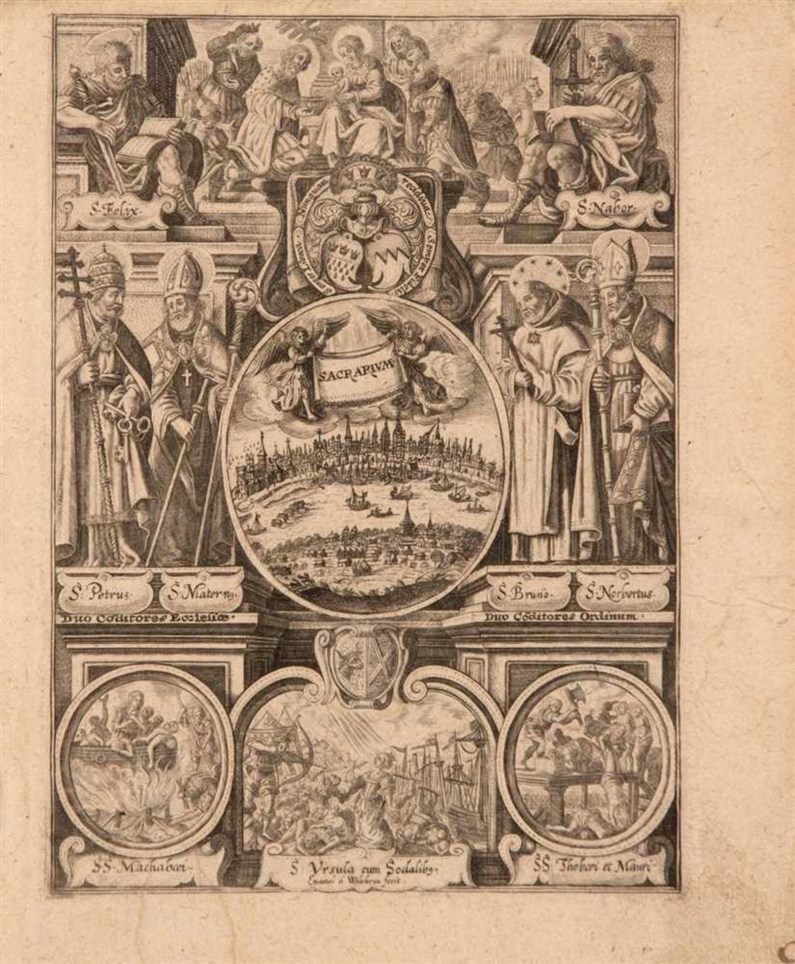 Baudartius, Willem: [Les Guerres de Nassau]. Polemographia Auraico-Belgica. [Nebentitel:] Pourtraits - Bild 3 aus 3