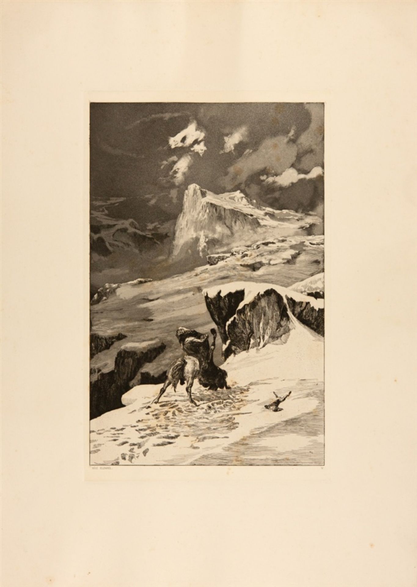 MAX KLINGERLeipzig 1857 - 1920 Großjena bei NaumburgIntermezzi. Opus IV. 1881. Mappenwerk mit 12 - Bild 8 aus 11