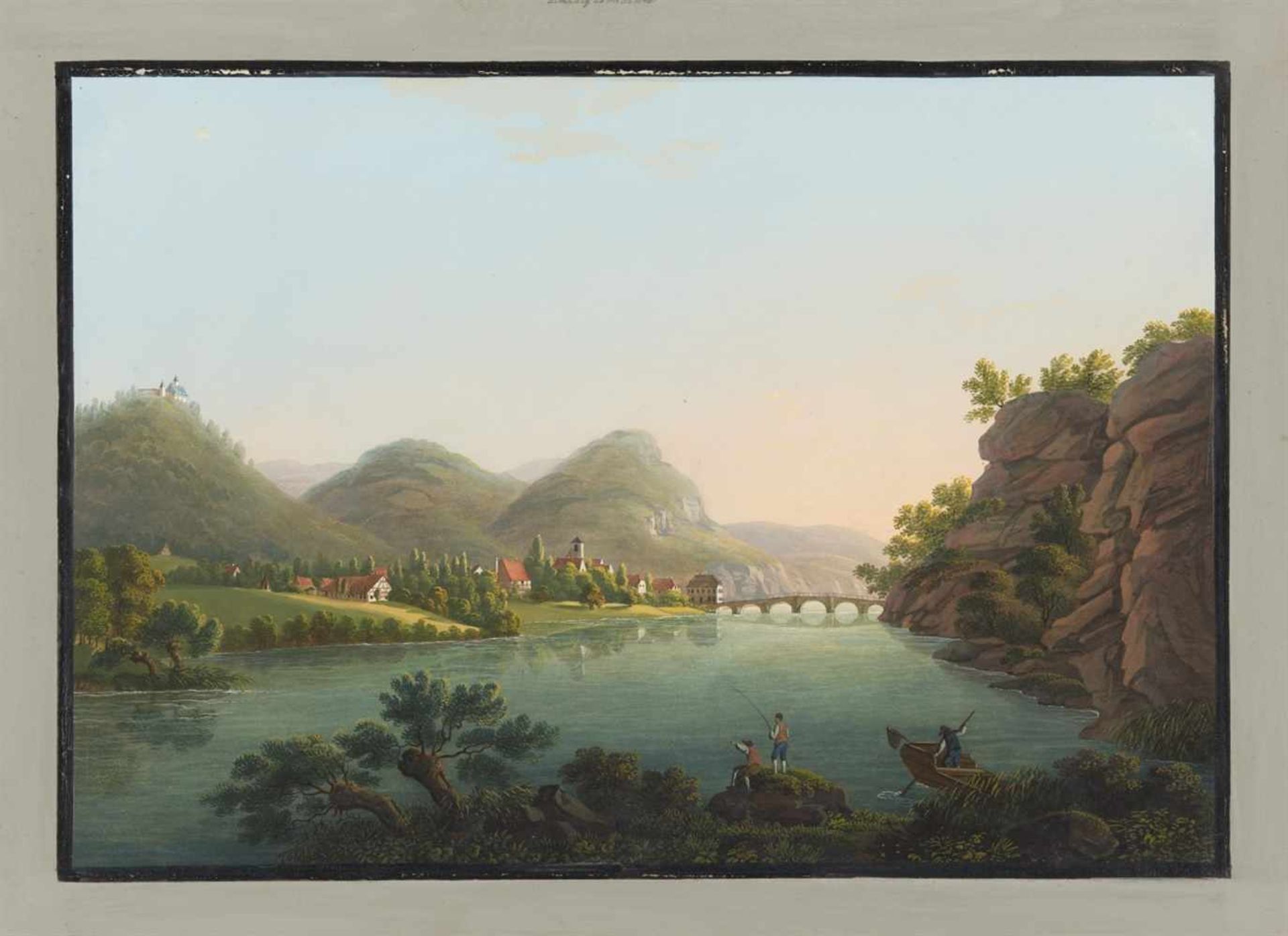 Großherzogtum Berg. - Malerische Ansichten aus dem Groszherzogthum Berg aufgenommen und in Gouaché - Image 13 of 22