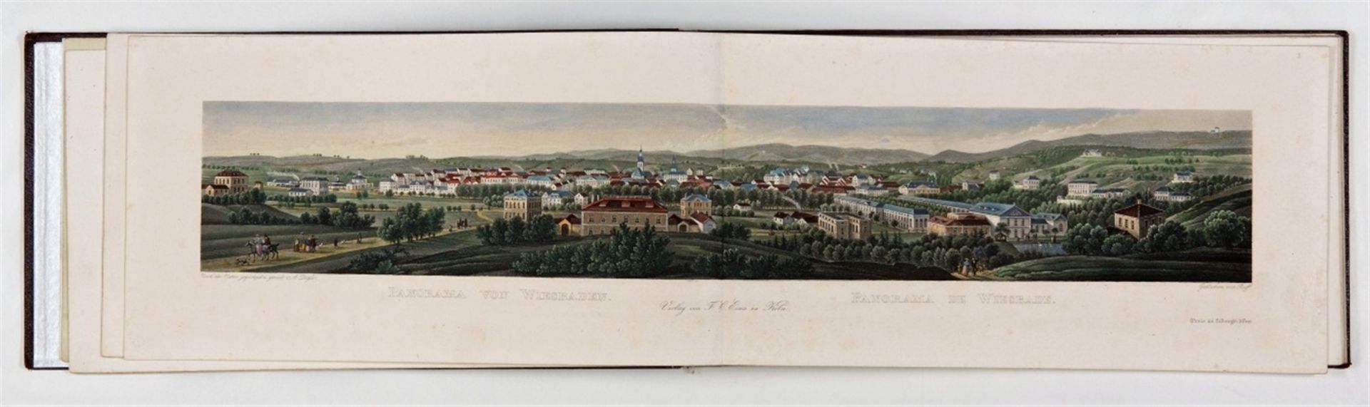 Eisen, F. C.: Eisen's Panoramen. Der Rhein und Umgebung (Deckeltitel). Köln: Franz Carl Eisen (um - Bild 3 aus 3