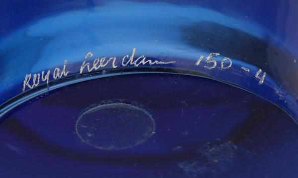 Gerard Thomassen (1926-2004)A Serica glass bowl in clear, blue and green, produced by Royal Leerdam, - Image 3 of 3