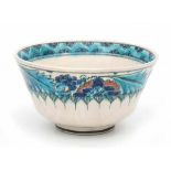De Porceleyne Fles, DelftA Persian-inspired decorated ceramic bowl, circa 1910-1930, signed