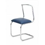 Orthopaedische Industrie Perfecta, AmsterdamA chromium plated tubular steel chair, child's size,