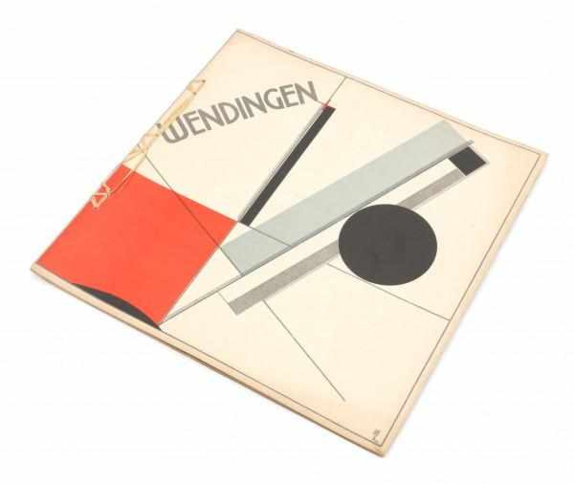 WendingenEdition dedicated to Frank Lloyd Wright (Serie 4, no. 11, 1921), the cover designed by El