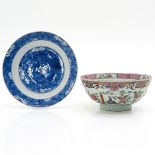 A Chinese Plate and Bowl