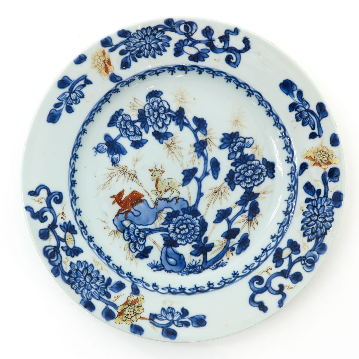 Two Chinese Blue and White Plates - Image 3 of 4