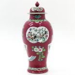 A Chinese Vase with Cover