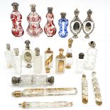 A Collection of 19th Century Perfume Bottles