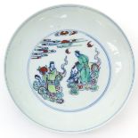 A Doucai Decor Plate