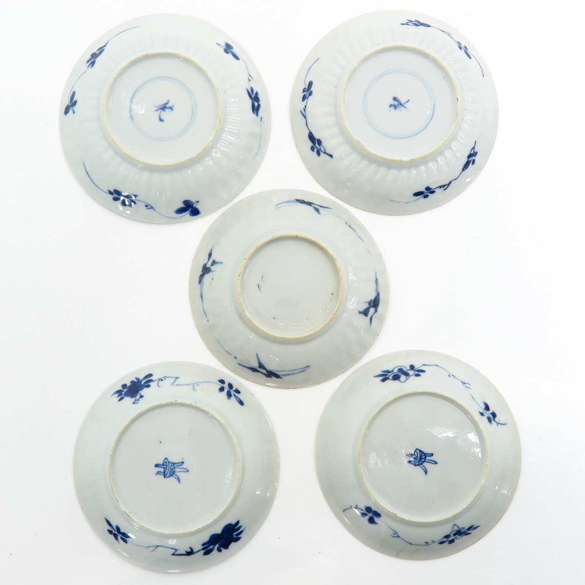 Five Chinese Cups and Saucers - Image 6 of 8