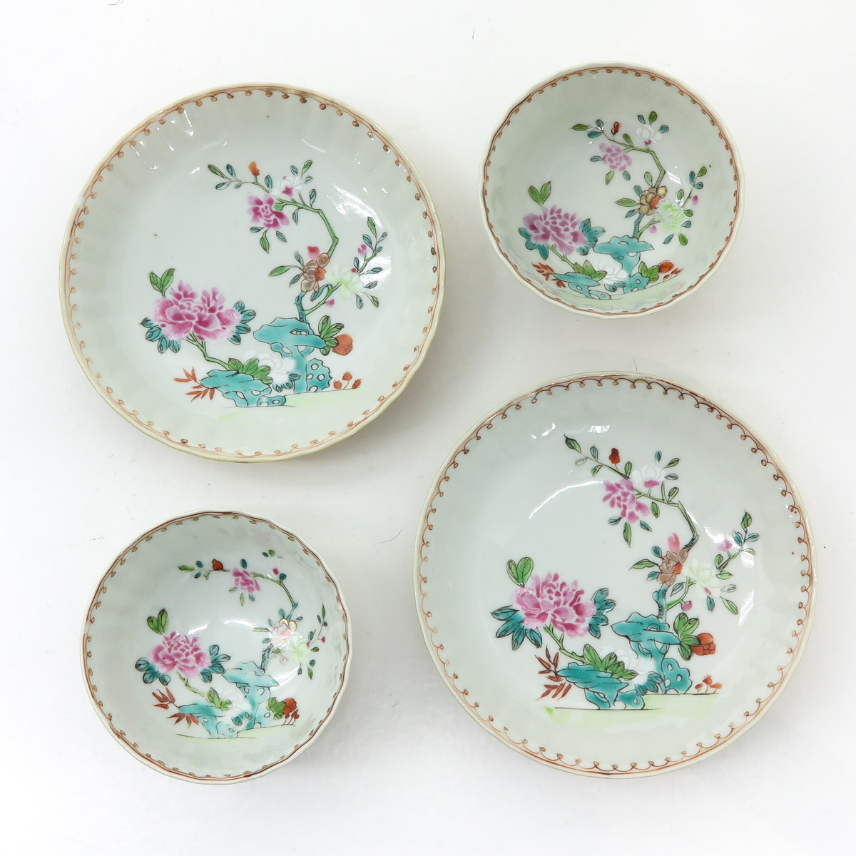 Two Chinese Cups and Saucers - Image 5 of 6