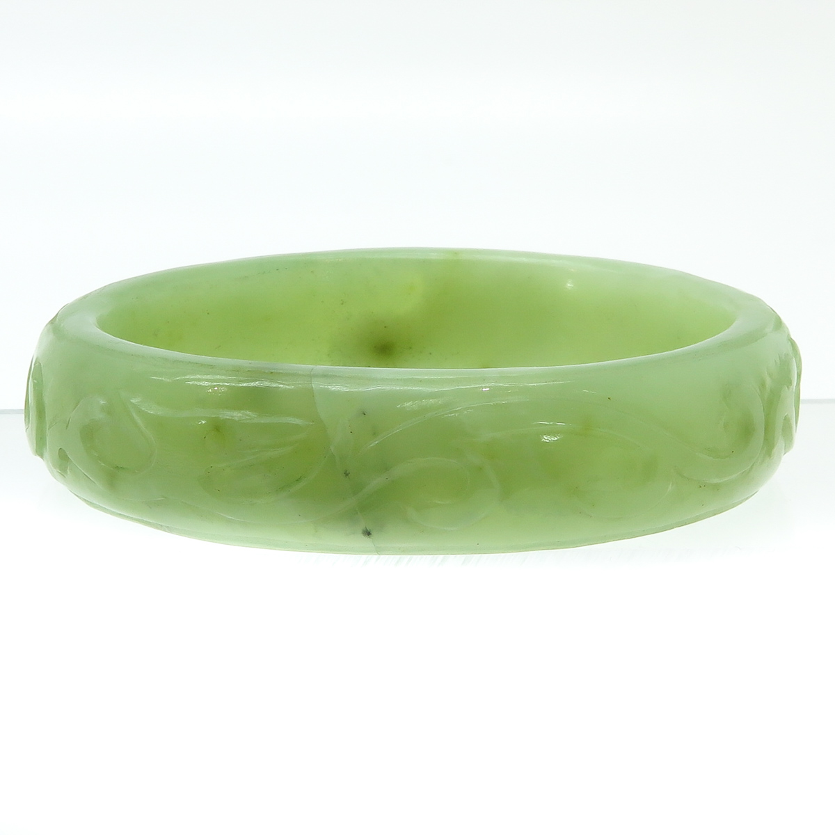 A Chinese Jade Bracelet - Image 3 of 4