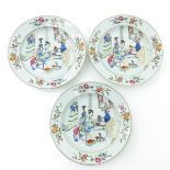 Three Chinese Plates