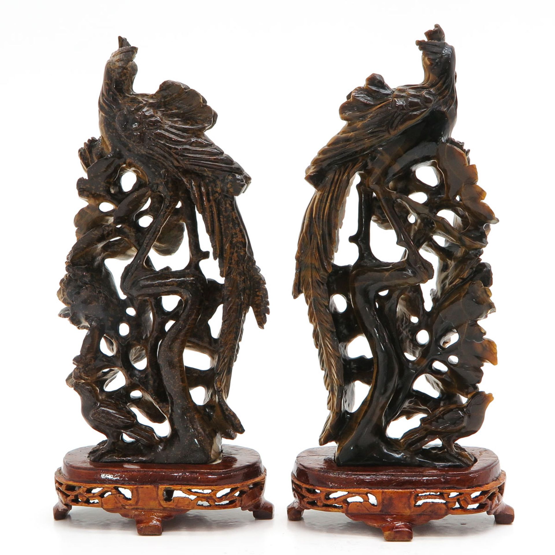 Two Chinese Carved Stone Sculptures - Bild 3 aus 8