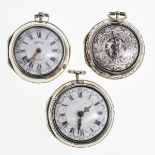 A Collection of 3 18th Century Pocket Watches