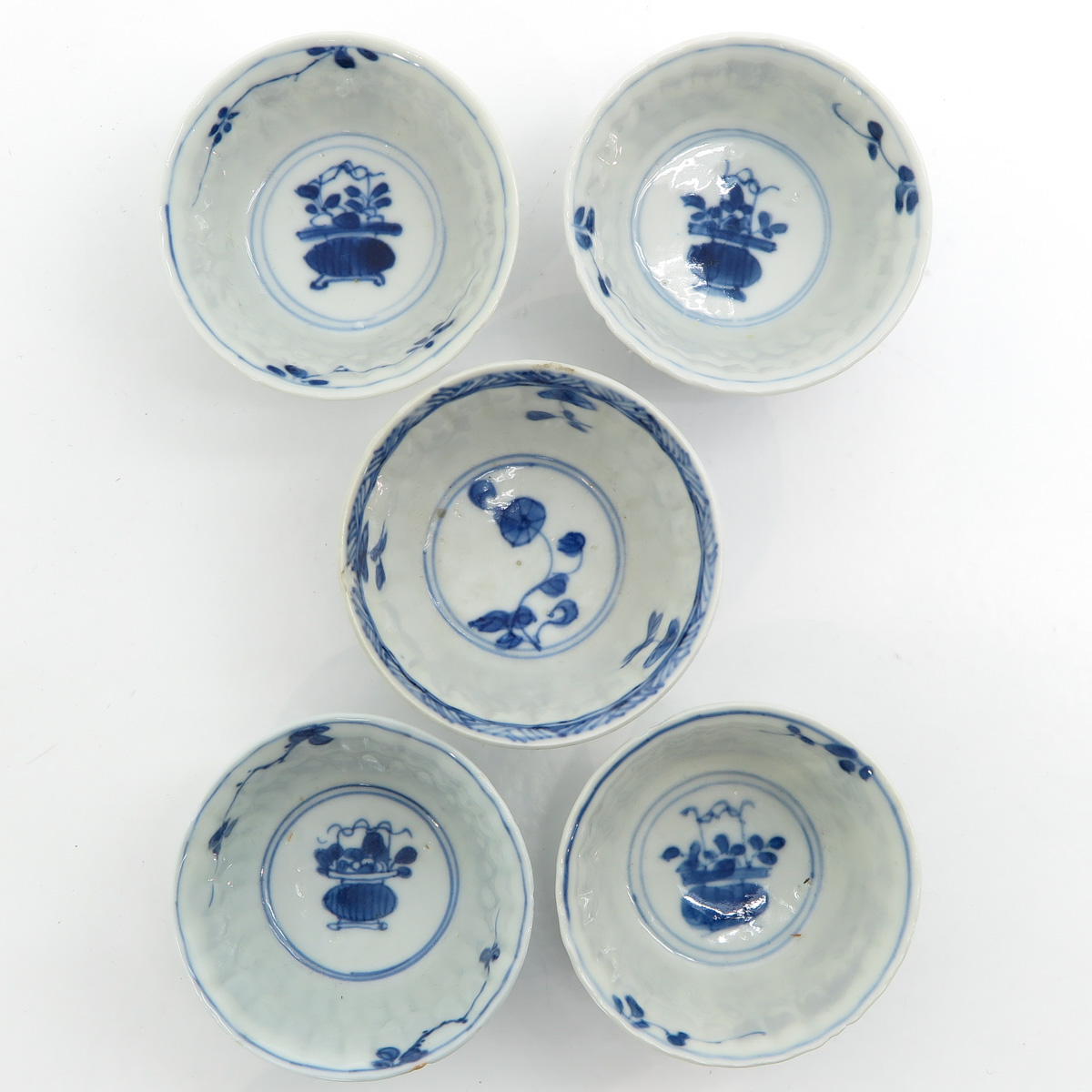 Five Chinese Cups and Saucers - Image 7 of 8