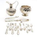 A Collection of Silver Items