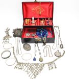 A Costume Jewelry Case