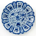 A Chinese Blue and White Plate