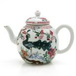 A Famille Rose Teapot