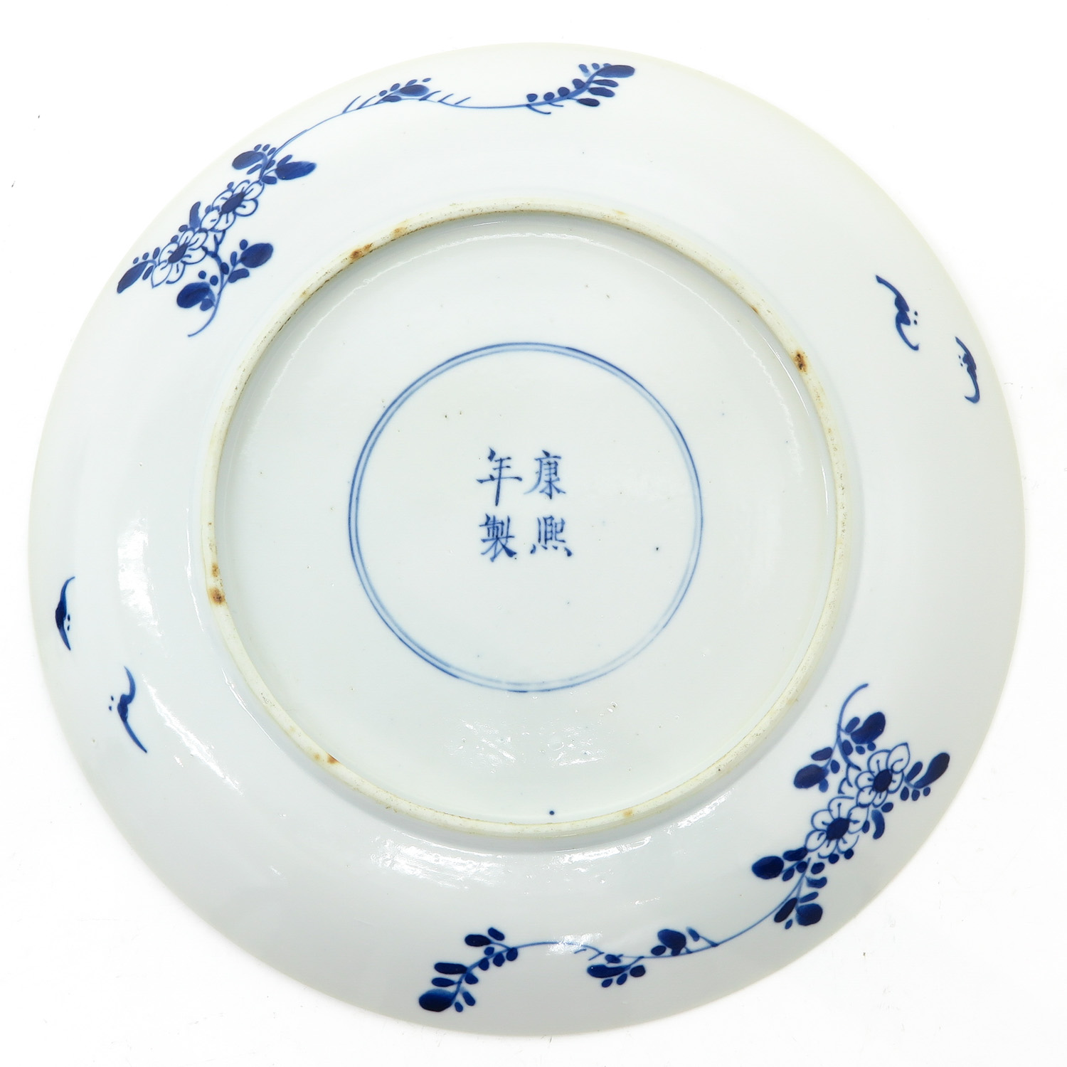 A Pair of Two Kangxi Mark and Period Plates - Image 6 of 10