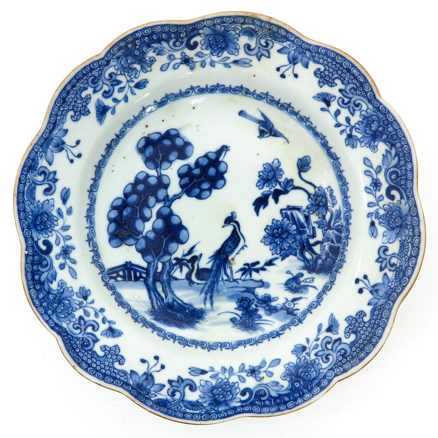 A Pair of Blue and White Plates - Image 5 of 6