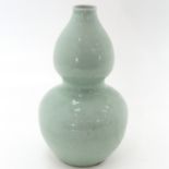 A Celadon Double Gourd Vase