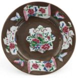 A Batavianware Plate