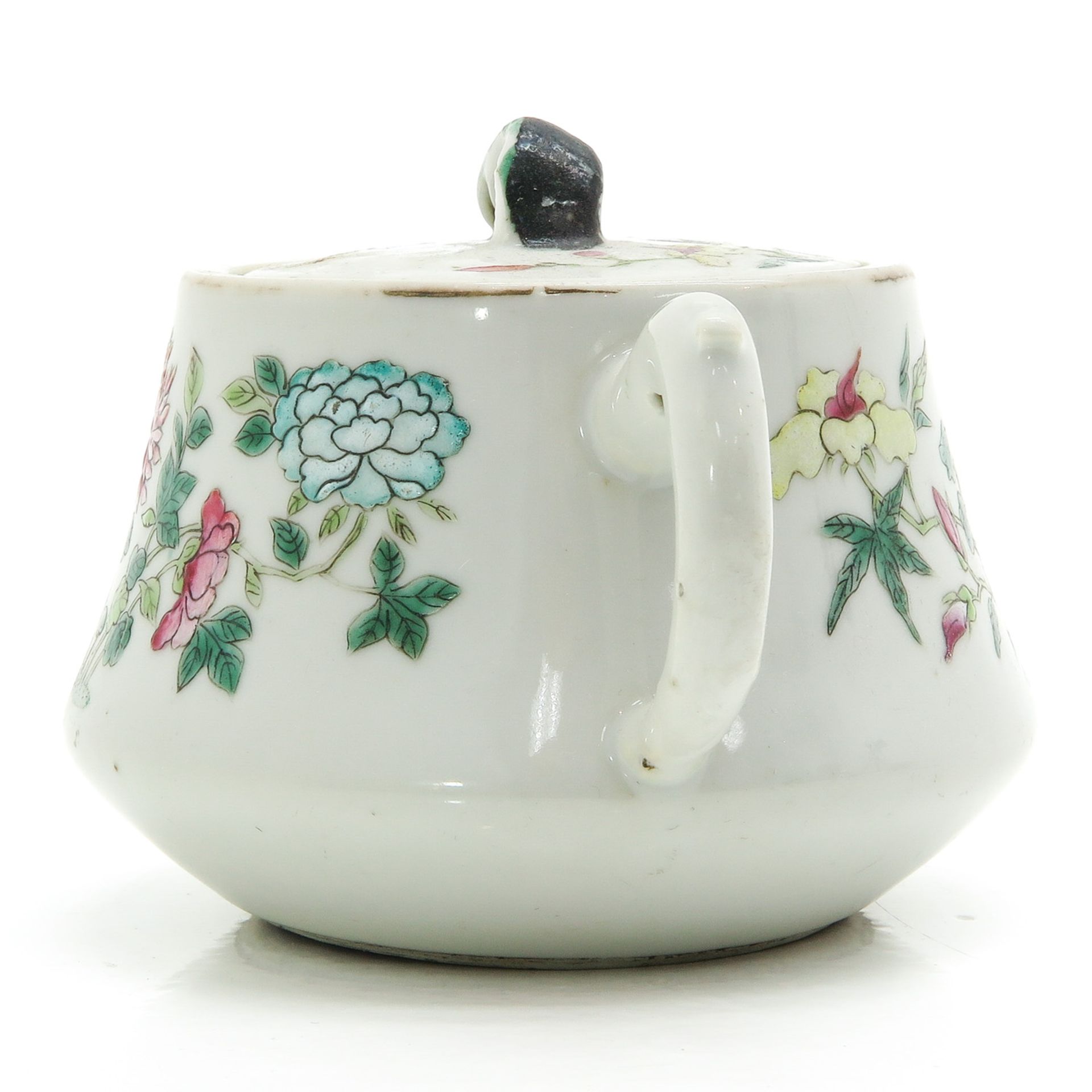 A Famille Rose Teapot - Bild 3 aus 10