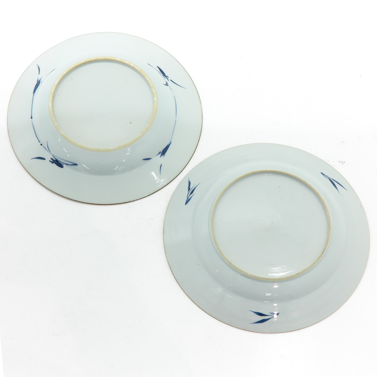 Two Blue and White Plates - Bild 2 aus 6