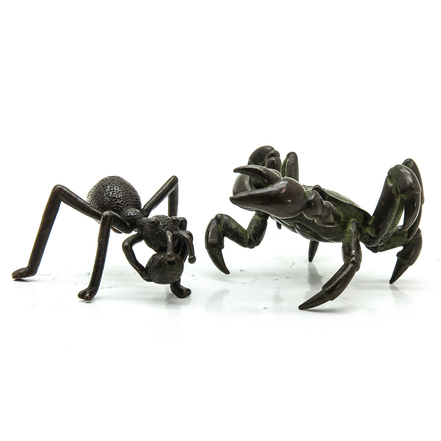 Two Small Bronze Sculptures