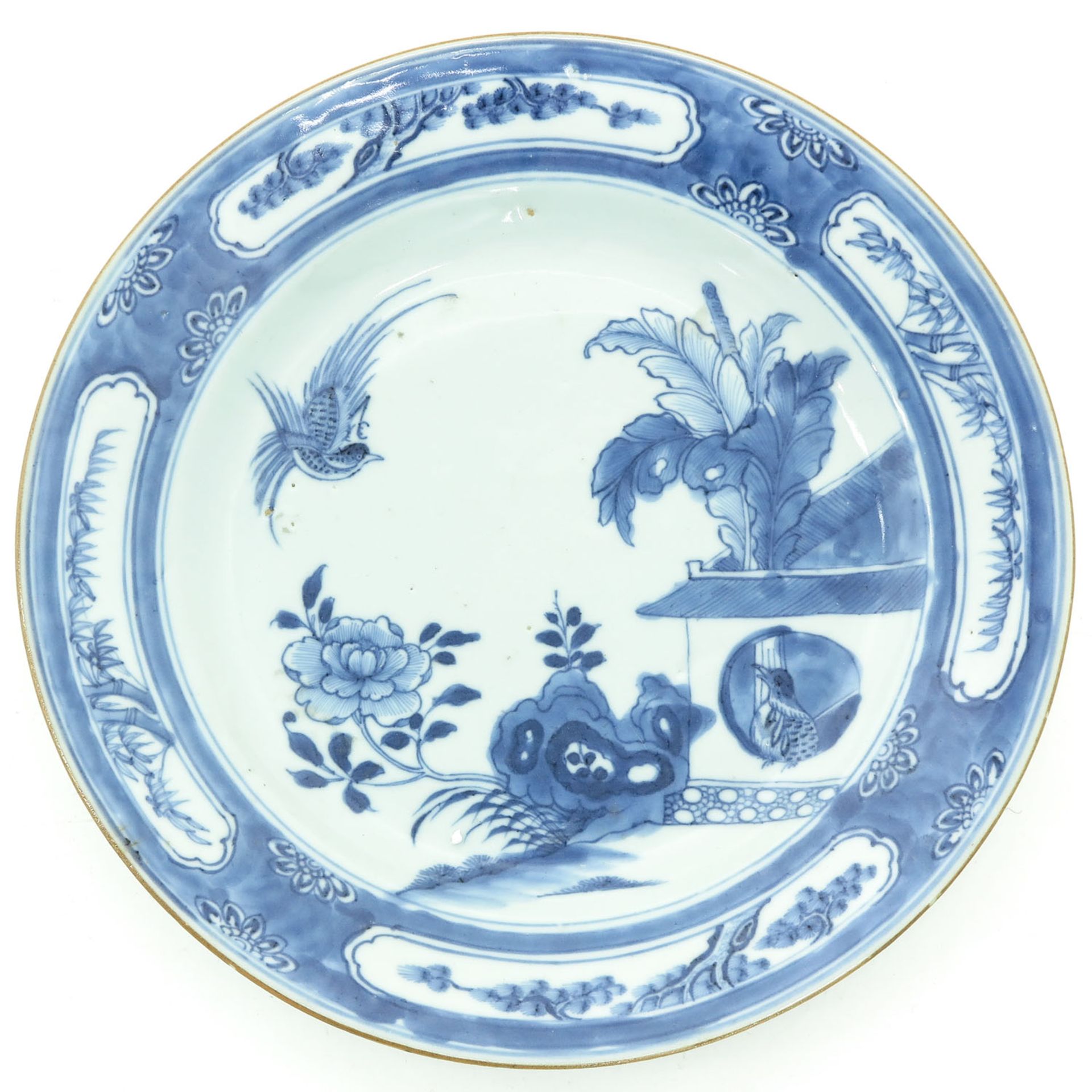 A Series of 6 Blue and White Plates - Bild 8 aus 9