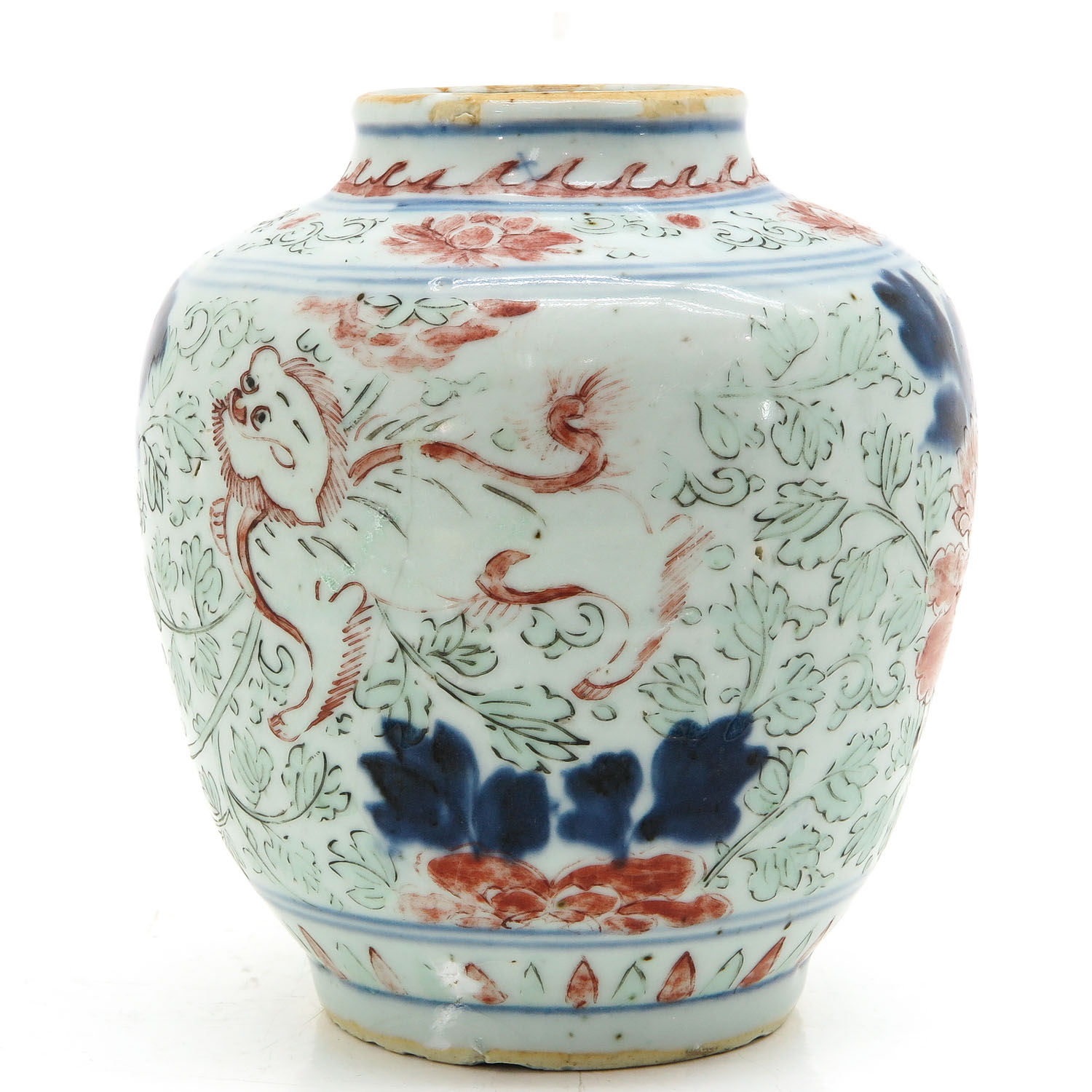 A Wucai Shunzhi Jar - Image 4 of 7