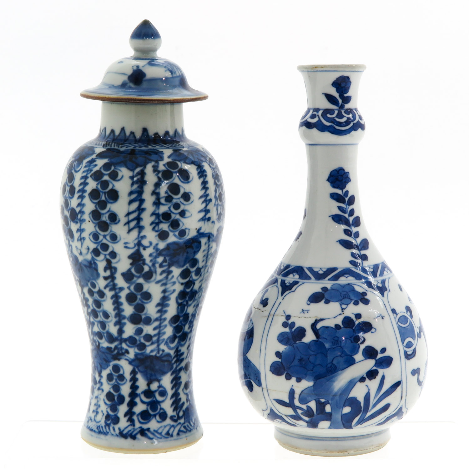 Two Blue and White Vases - Image 4 of 10