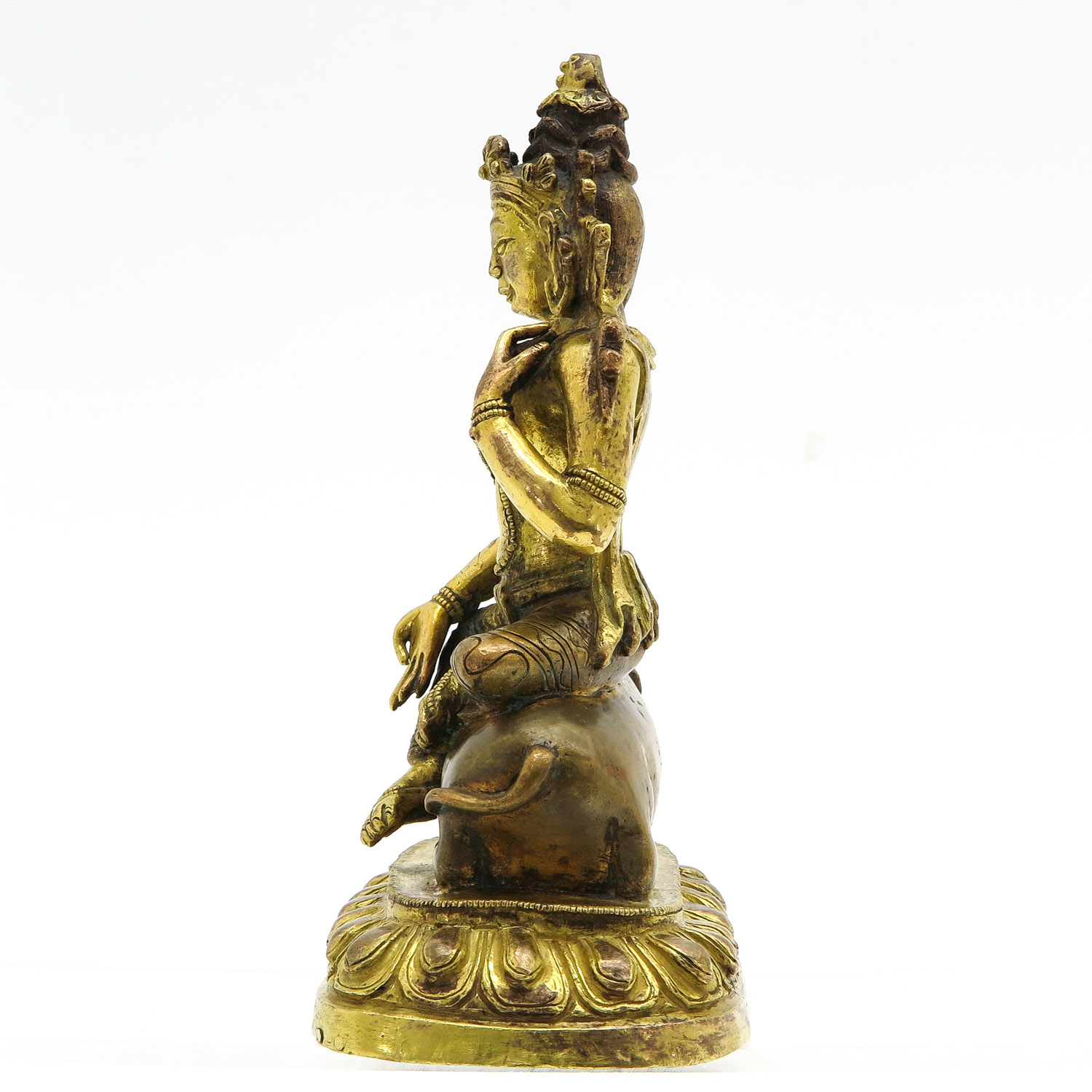 A Bronze Buddha Sculpture - Bild 2 aus 10