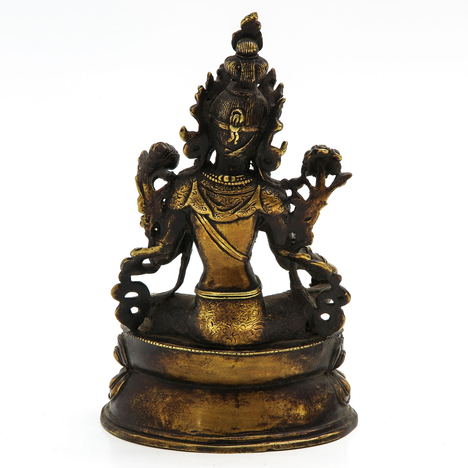 A Bronze Buddha Sculpture - Bild 3 aus 10